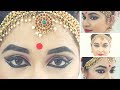 Double winged Eye Makeup Tutorial for Classical Dancers |with English subtitles |Antara Bhadra