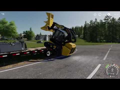 Fs19 New Woodshire  timelapse#6 We sold the skidsteer loader!