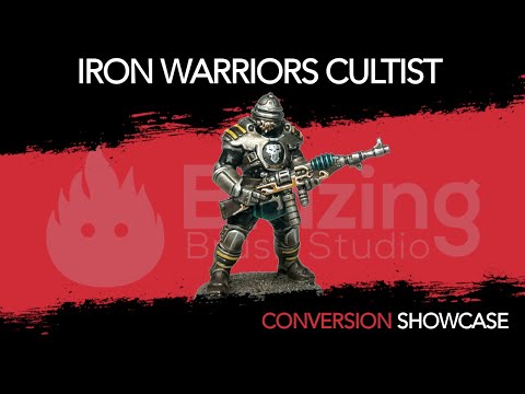 Iron Warriors Cultist | Warhammer 40k | Chaos Space Marines - Conversion Showcase