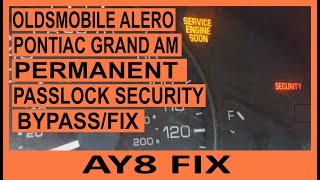 GM Passlock Bypass Permanent Fix For Alero & Grand Am That Crank No Start