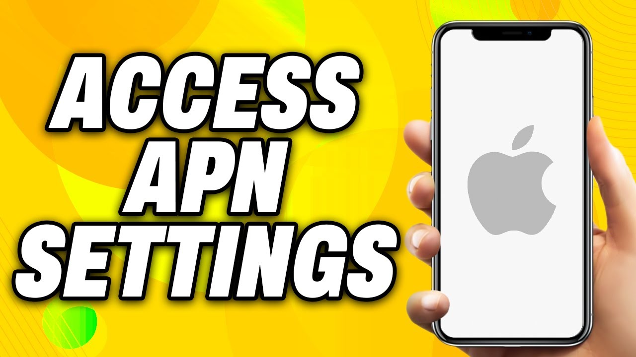 How To Access APN Settings on iPhone - Quick Fix