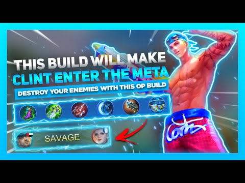 This Build Will Make Clint Enter The Meta! | Mobile Legends