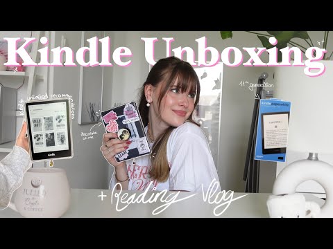 I got a Kindle Paperwhite 💌 full review + a reading vlog ✨