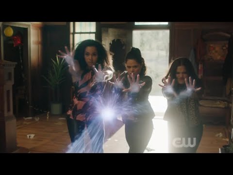 Charmed Reboot 2x01 - The sisters got ambushed by a mysterious hooded figure.