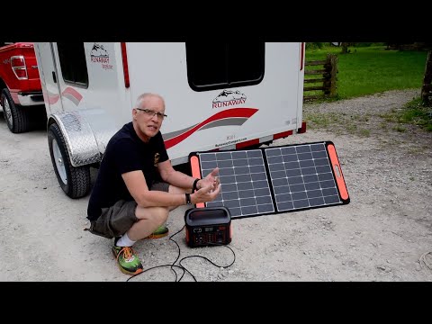A Simple Budget Solar Set Up for the Average Camper with Charles Moman