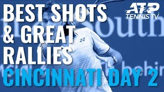 Best Shots and Great Rallies | Cincinnati 2019 Day 2