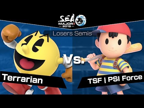 SEA Major 2019 - Terrarian (PAC-MAN) vs. TSF | PSI Force (Ness) [Losers Semis]