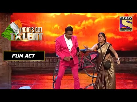 Enjoy Watching Deepak And Laxmi Verma's Funny Moves! | India's Got Talent Season 8 | Fun Act