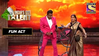 Enjoy Watching Deepak And Laxmi Verma's Funny Moves! | India's Got Talent Season 8 | Fun Act video