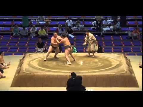 Kosei vs Fujinoumi Day 12 Sumo Nagoya Basho July 2014