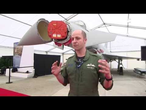 Eurofighter pilot highlights the brand new radar system