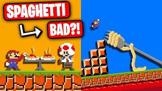 Mario Can't Touch SPAGHETTI?! - BTG Reacts to Funny Mario Videos