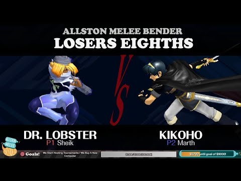 The Allston Melee Bender - Dr. Lobster (Sheik) vs Kikoho (Marth) - Losers Top 8