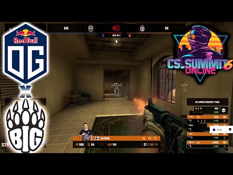 🇪🇺 OG vs 🇩🇪 BIG MIRAGE HIGHLIGHTS - cs summit 6 Lower Bracket Final