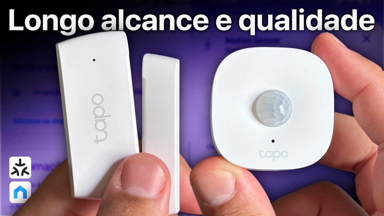 Miniatura da avaliação em vídeo de Detector de Movimento TP-Link Tapo T100 Infravermelho
