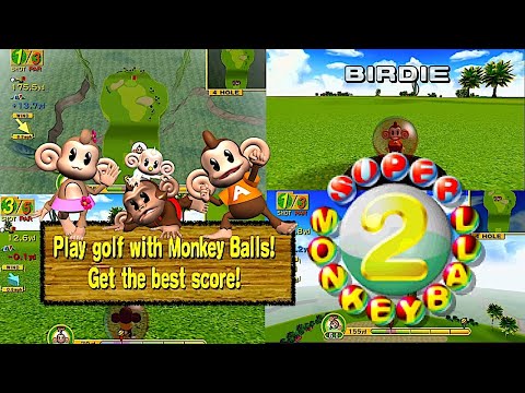 Super Monkey Ball 2 Golf by Sega for the Nintendo GameCube 2002