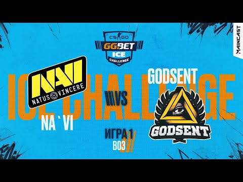 NAVI vs GODSENT [Map 1, Overpass] (Best of 3) ICE Challenge 2020
