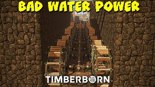 Accessing Bad Water Power in Timberborn | Bad Crater Episode 37