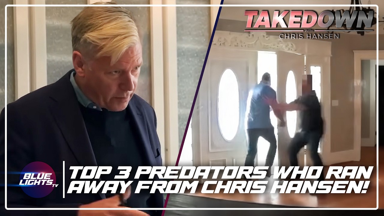 3 Times Predators Tried To RUN AWAY From Chris Hansen! | Takedown With Chris Hansen