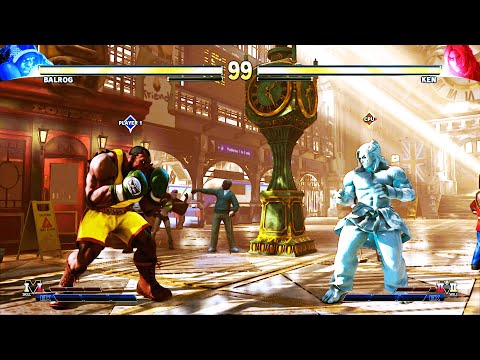 Balrog vs Eleven (Hardest) Street Fighter V.
