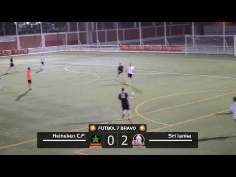 Heineken 0 - 5  SriLanka. Primera división Clausura. Fútbol 7 Bravo