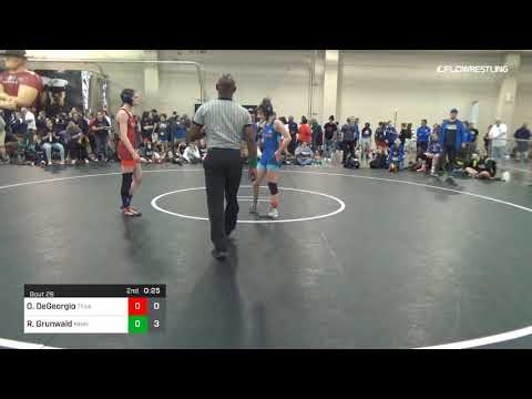 106 Lbs Rr Rnd 5 Olivia DeGeorgio Texas C Vs Rian Grunwald Minnesota Dual