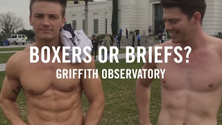 Griffith Observatory | Boxers or Briefs | Shirtless Guys at Griffith Park with DanielXMiller