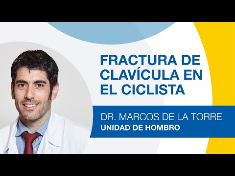Fractura de clavícula en el ciclista