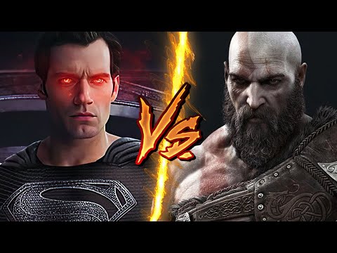 Superman VS Kratos - Who Will Win? | DC Comics VS God of War