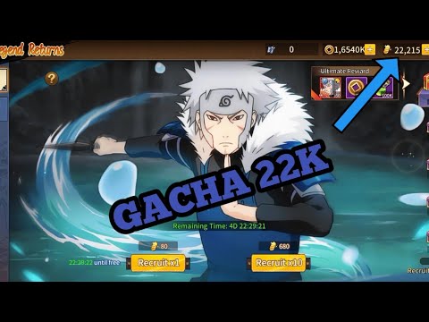 Gacha 22k Gold di bener tobirama senju di game ninja chronicles apakah dapat?