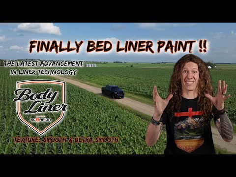 FINALLY  Bed liner that looks like Paint !?!  Professional Version * Body-liner *