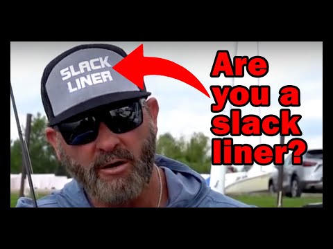 Gerald Swindle explains what a slack liner is