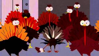 South Park s04e14 - Turkeys Slaughter Scene