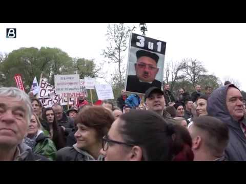 Počeo protest 1 od 5 miliona ispred skupštine