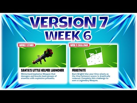 weekly reset new launcher santas little helper 1st look v7 10 3 - santas little helper fortnite perks