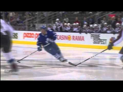 Kessel Goal - Avalanche 0 vs Leafs 1 - Oct 17th 2011 (HD)