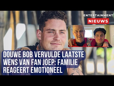 Douwe Bob geeft thuisconcert aan stervende fan Joep