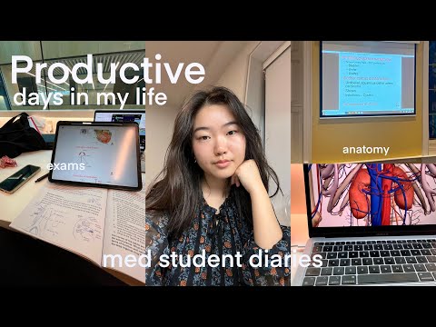 STUDY VLOG| Productive days in my life, exams, TOZO HT2 headphones, birthday| med student diaries