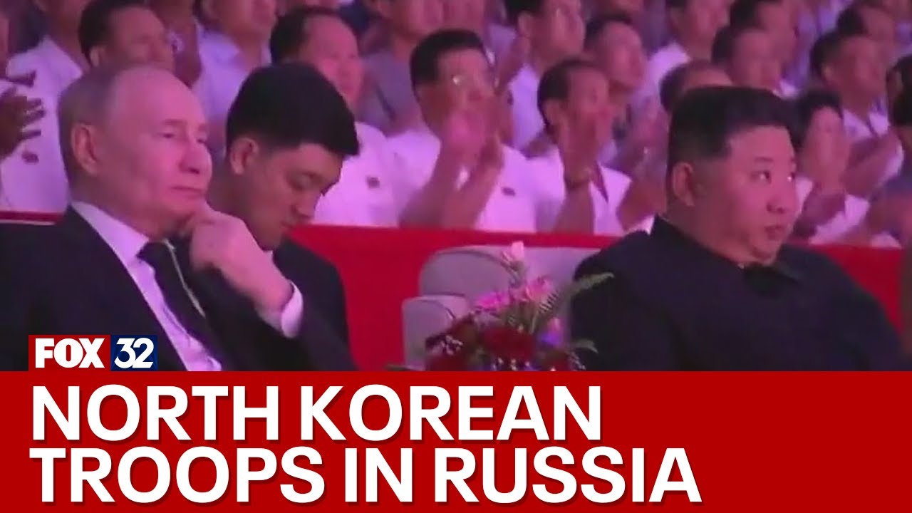 North Korean troops in Russia training to fight