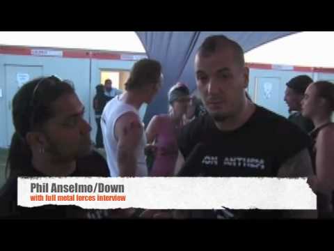 Phil Anselmo interview - With Full Metal Forces 2009