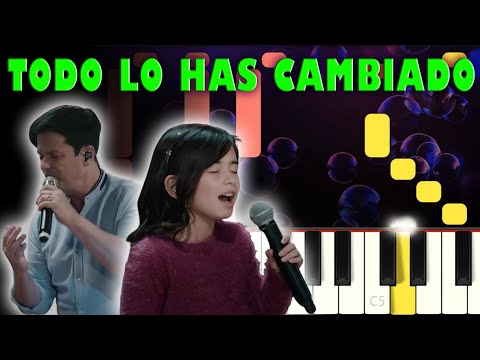 Danilo Montero - Todo lo has Cambiado | Piano Cover | Tutorial | Karaoke