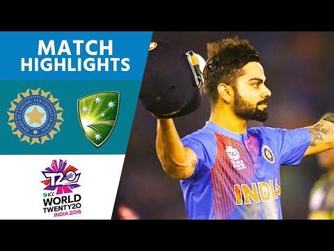 Kohli's 82* Steers Hosts Home | India vs Australia | ICC #WT20 2016 - Highlights