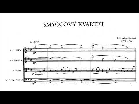Martinů - String Quartet No. 1