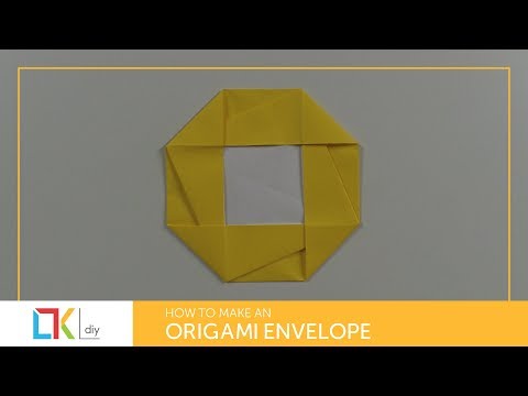 Origami toys #109 - How to make an origami envelope XIII