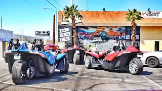 WE OUT HERE IN LAS VEGAS IN SLINGSHOT!!!