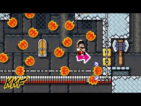 Fire Bombs Away! - Super Mario Maker