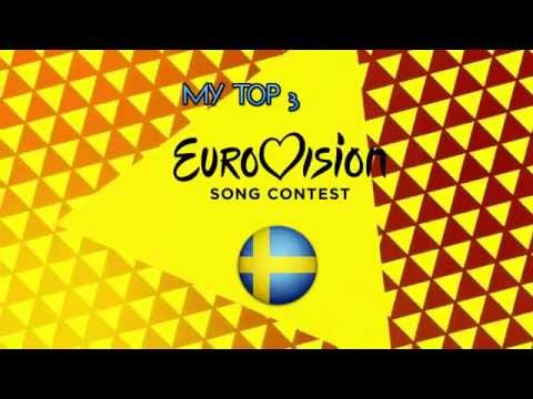 My TOP3 - Sweden in Eurovision [2008-2016]