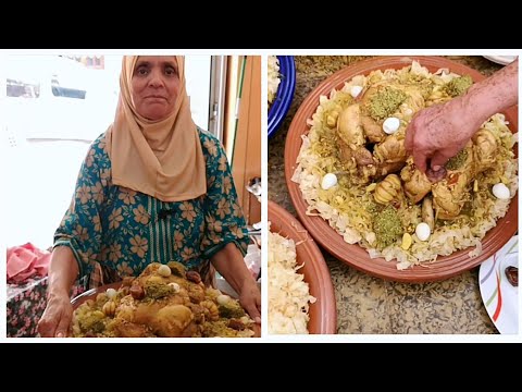 أشهر أكلة مغربية عند إستقبال مولود جديد مع لالة حادة