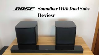 Bose Soundbar 700 with Dual sub New 2020 Review !!!!!