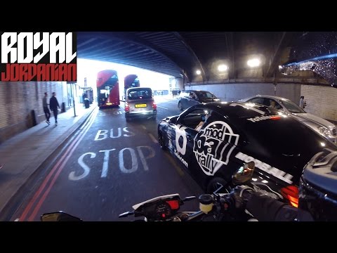 Husqvarna Nuda 900R vs BMW M4 Modball Rally - Rev battle